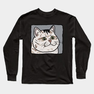 Sad cat Long Sleeve T-Shirt